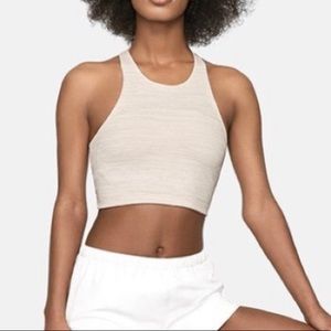 Outdoor Voices TechSweat crop -Sand